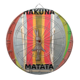 Entspannende Kaninchenkonstruktionen Druckgestaltu Dartscheibe