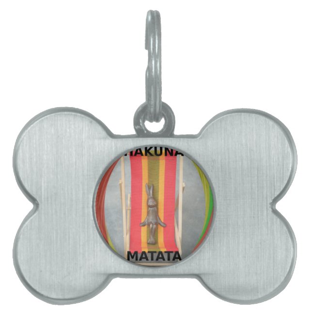 Entspannende Kaninchenkonstruktionen Druckgestaltu Tiermarke (Vorderseite)