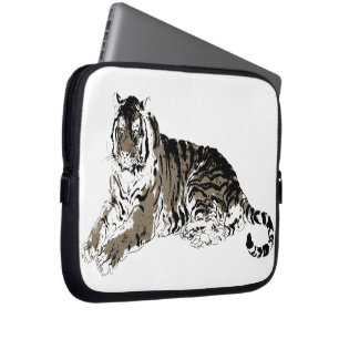 Entspannende Tiger Electronics Bag Laptopschutzhülle