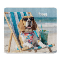 Entspannender Beagle Personalisiert