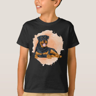 Entspannender Rottweiler Hund Lover T-Shirt