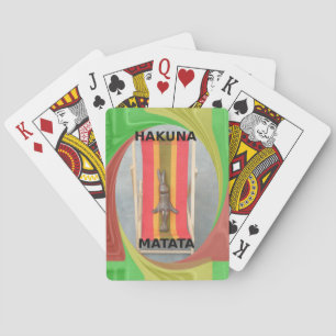 Entspannendes Kaninchen-Vektor-Kunstwerk-Druckdesi Spielkarten
