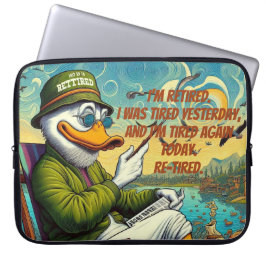 Entspannt und entspannt laptopschutzhülle