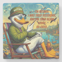 Entspannt und entspannt steinuntersetzer