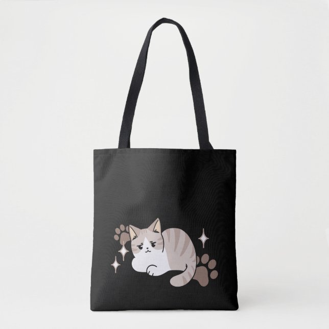 Entspannte & lazy Vibes für Cat Lovers Design (Vorderseite)