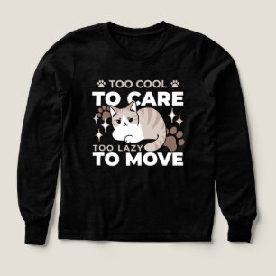 Entspannte & lazy Vibes für Cat Lovers Design