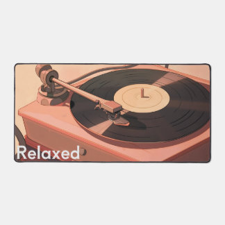 Entspannte Rotation: Vintage Vibes Schreibtischunterlage