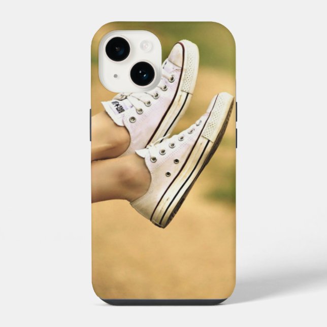 Entspannte Schuhe iPhone Hülle (Rückseite)