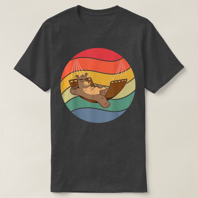 Entspannter Bär T-Shirt (Design vorne)