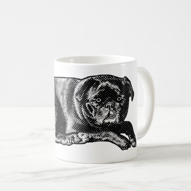 Entspannter Blick, Morgenkomfort Kaffeetasse (VorderseiteRechts)