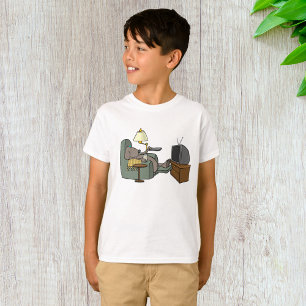 Entspannter Hund Fernsehen T-Shirt