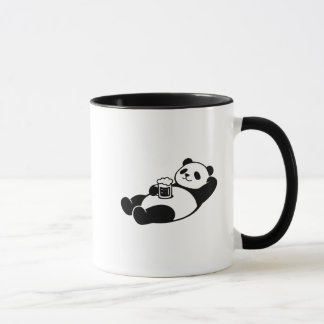 Entspannter Panda Tasse