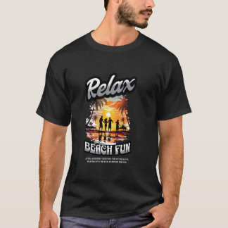 Entspannter Strandspaß T-Shirt