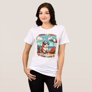 Entspanntes Capybara Tri-Blend Shirt