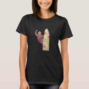 Entspanntes Faultier Bouldering Fels Kletterabente T-Shirt