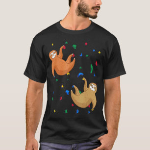 Entspanntes Faultier Bouldering- und Klettergesche T-Shirt