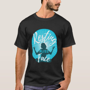 Entspanntes Glücklich Gesicht Yoga Meditation 2 T-Shirt