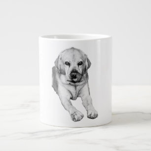Entspanntes Lab mit Feiertagsruhe Jumbo-Tasse