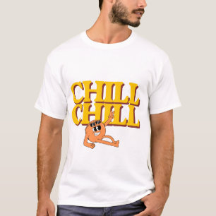 Entspanntes Retro-Cartoon-Charakter-T-Shirt T-Shirt