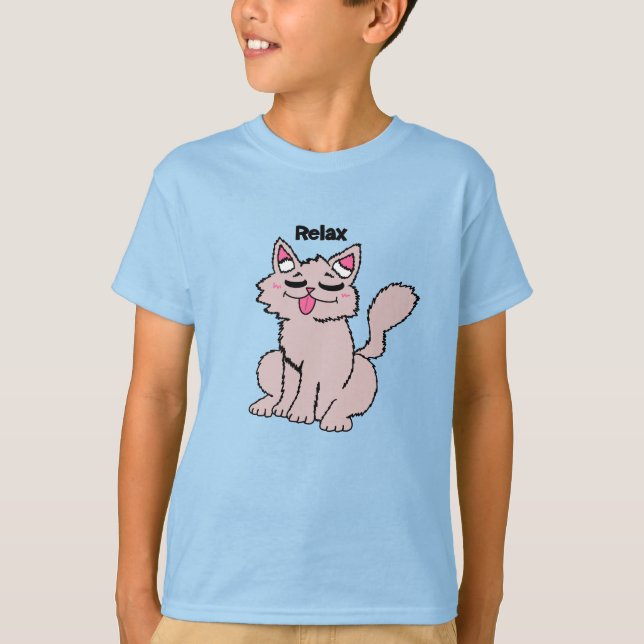 Entspannung Kinder-Shirt T-Shirt (Vorderseite)