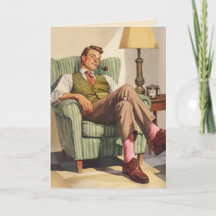 Entspannung Mitte des Jahrhunderts: Ein Gentleman' Einladung