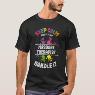Entspannung Muskelmasseuse Therapeutische Physioth T-Shirt