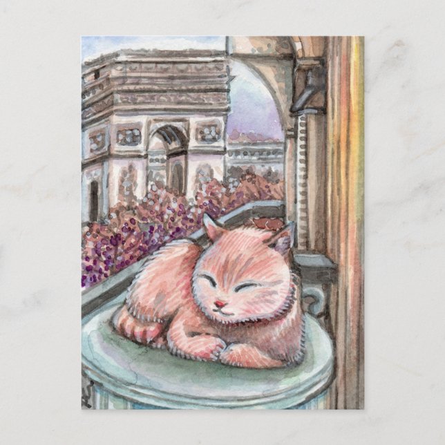 Entspannung Postkarte (Vorderseite)