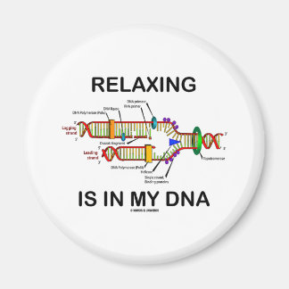 Entspannung steckt in meiner DNA (DNA-Replikation) Magnet