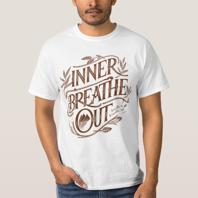 Entspannung & Wellness Kunst - Entspannung Design T-Shirt (Vorderseite)