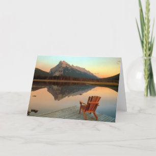 Entspannungs-Gruß-Karte Karte