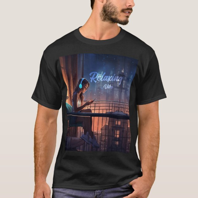 Entspannungs-Vibe T-Shirt (Vorderseite)
