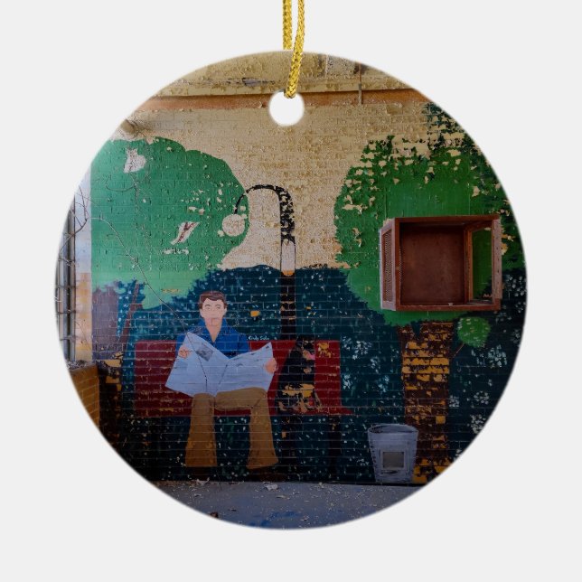Entspannungsraum  keramik ornament (Vorne)