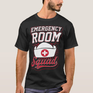 Entsprechende ER-Nurse-Crew für den Notfallraum T-Shirt