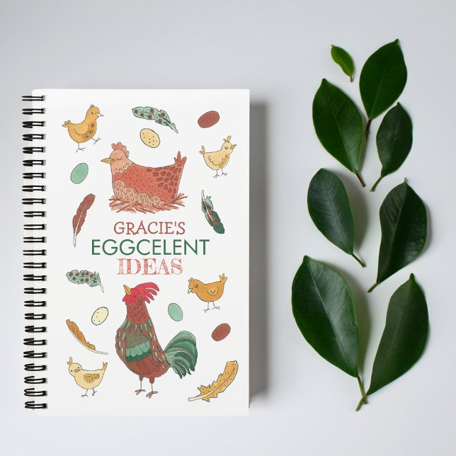 Entsprechende Ideen mit Namen Notizbuch (Eggcelent Ideas - Funny Chicken Notebook)