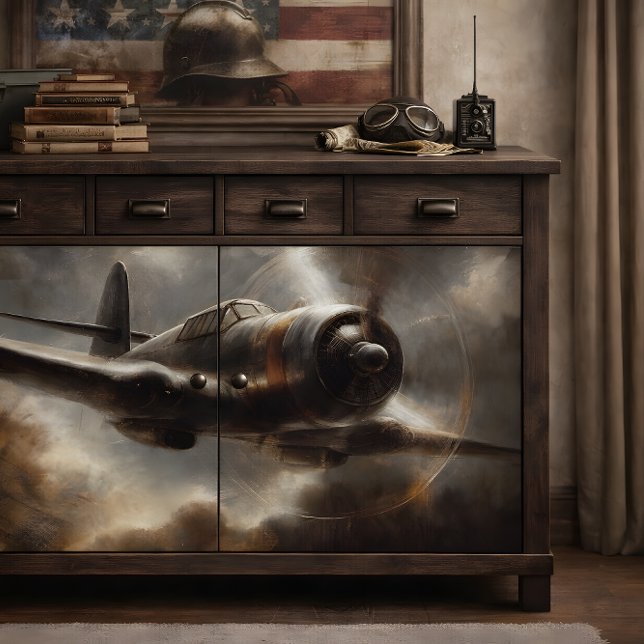 Entsprechung für Vintage Luftfahrzeuge Seidenpapier (Vintage Aircraft Decoupage Tissue Paper)