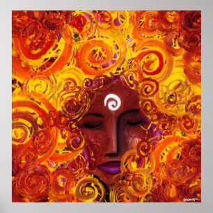 Entstehung von Geistposter Poster