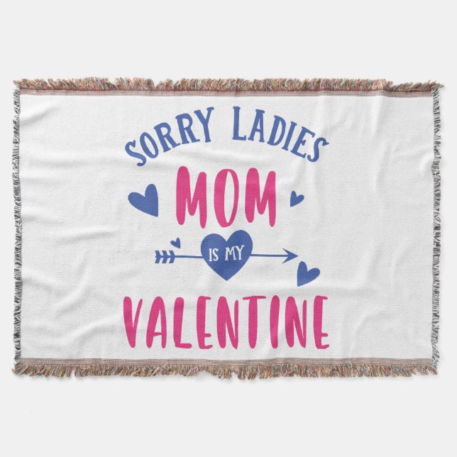 ENTTÄUSCHTE DAMEN MUTTER IST MEIN VALENTIN DECKE (Vorderseite)