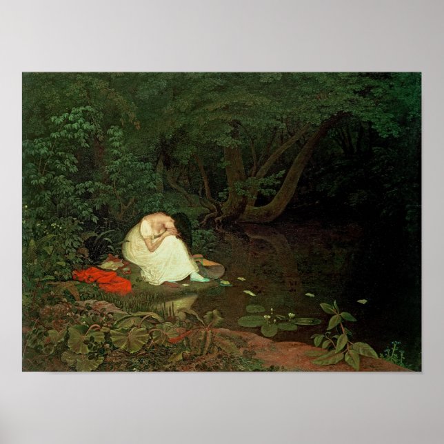 Enttäuschte Liebe, 1821 Poster (Vorne)