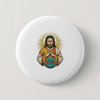 Enttäuschter Jesus Luftballon Gym Fail Button