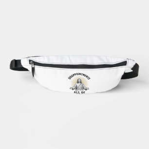 Enttäuschungen euch alle Vintage religiöse Bluse Bauchtasche