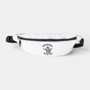 Enttäuschungen euch alle Vintage religiöse Bluse Bauchtasche