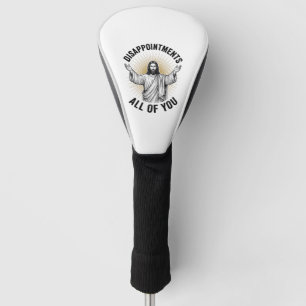 Enttäuschungen euch alle Vintage religiöse Bluse Golf Headcover