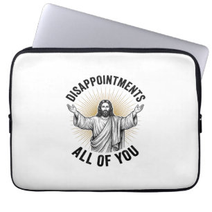Enttäuschungen euch alle Vintage religiöse Bluse Laptopschutzhülle