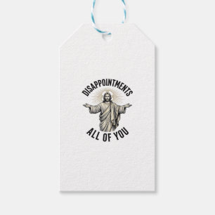 Enttäuschungen euch alle Vintage religiöse Shirt Geschenkanhänger