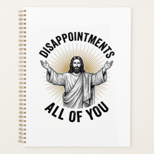 Enttäuschungen euch alle Vintage religiöse Shirt Planer
