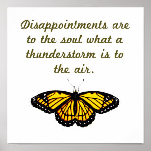 Enttäuschungen sind für das Soul Poster