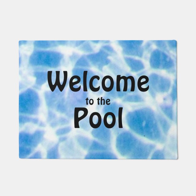 Entwässerungswasser Fußmatte (Vorderseite)