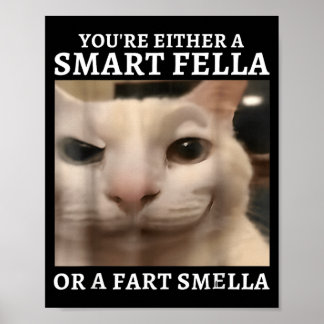 Entweder ein schlauer Kerl oder ein Furz-Riecher L Poster