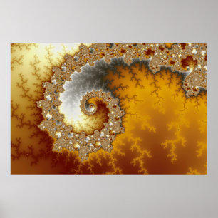 Entweichen - Fraktal-Plakat Poster
