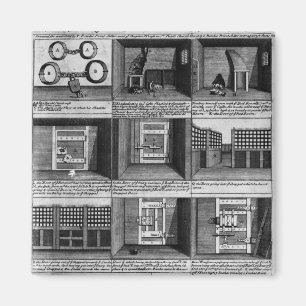 Entweichenform Newgate Gefängnis des Schäfers Magnet